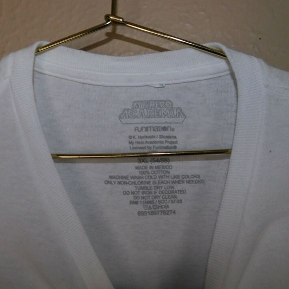 My Hero Academia Tee Shirt Adult 3XL Anime Cartoon Action Graphic - Picture 2 of 7